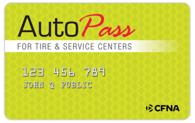 AutoPass for Tire & Service Centers Credit Card