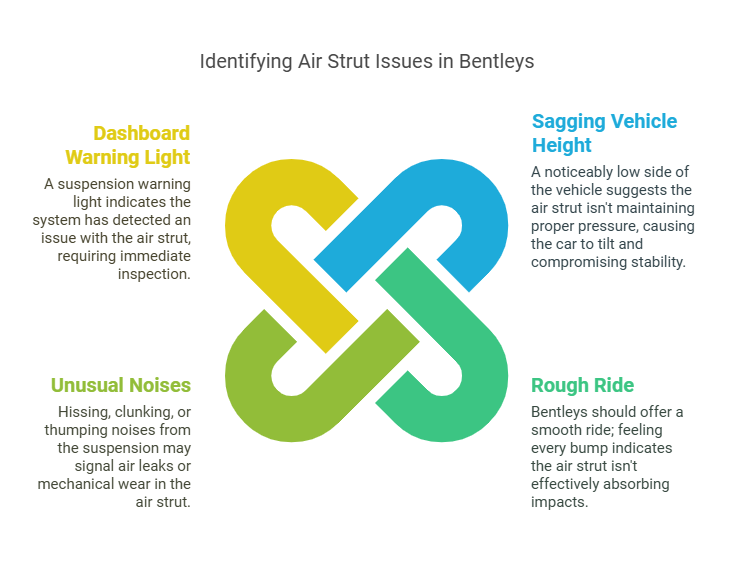 Identifying Air Strut Issues in Bentleys