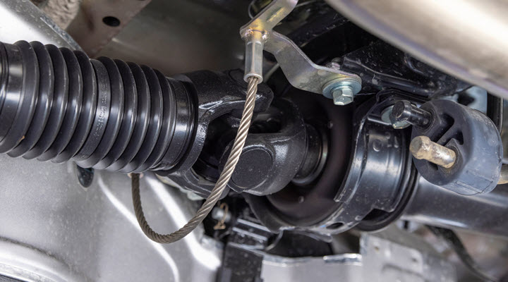 Porsche Driveshaft Support